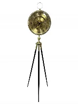 Tripod ayaklı 153cm çarklı ithal saat (altın) — görsel 2