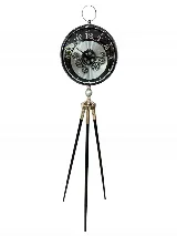 Tripod ayaklı saat (siyah) — görsel 2