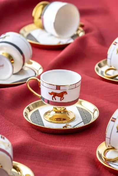 Acar Dolye 6'lı kahve fincan takımı