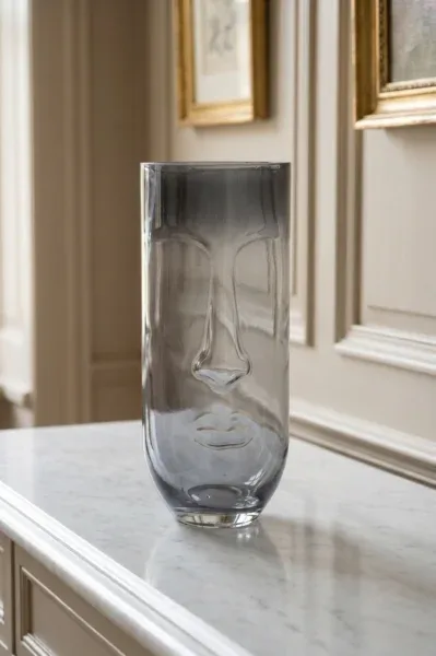 Aura Face Cam Vazo Füme - 29 cm