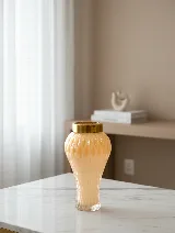 24cm petek lüks cam vazo — görsel 5
