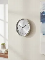 Duvar saati 35 cm (gümüş) — görsel 4