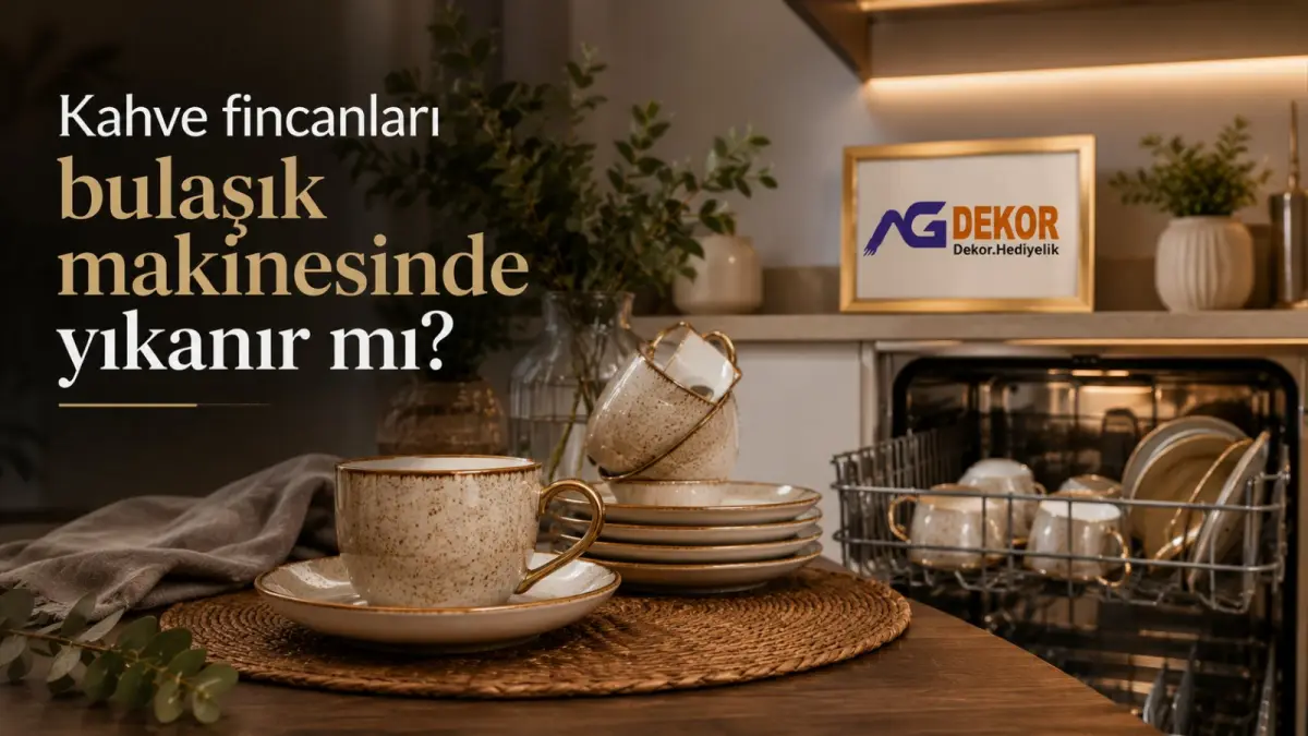Kahve fincanları bulaşık makinesinde yıkanır mı?
