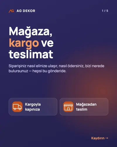Siparişiniz size nasıl ulaşır? 📦 🚚 Kargoyla: Türkiye'nin her yerine anlaşmalı…